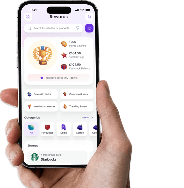 Fluck rewards screen